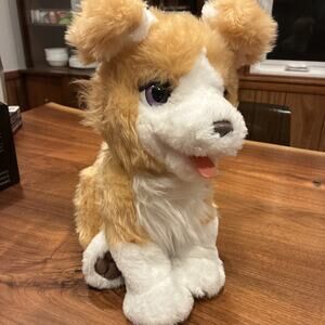 FurReal Friends Lexie Trick Lovin Puppy Dog Plush Animatronic Hasbro Working